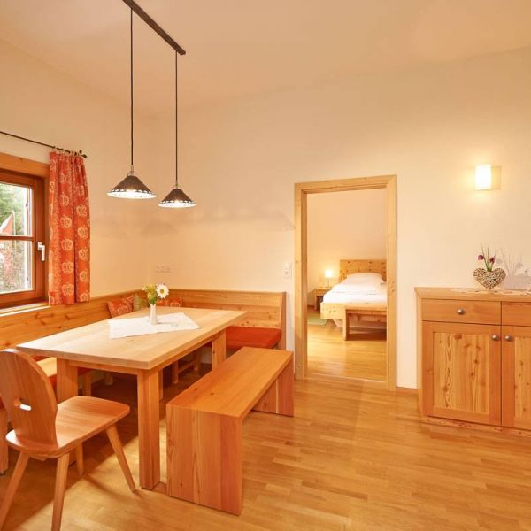 Appartement "Herzlichkeit" für 2 bis 5 Personen - Wohnküche